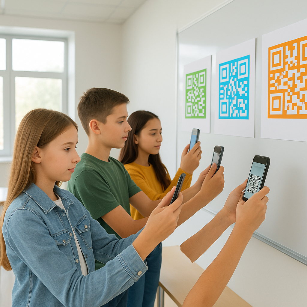 Kuidas QR-koodid muudavad õppematerjalide kasutamise ja registreerumise lihtsamaks